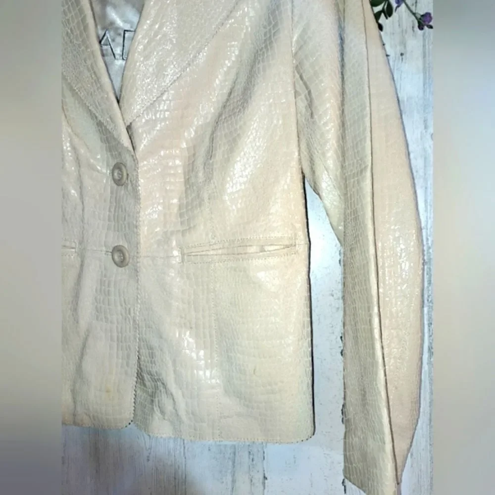 NWOT Bradley Bayou Patent Leather Jacket